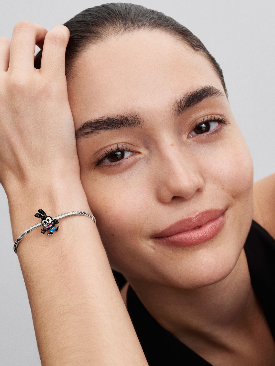 Oswald, der lustige Hase Charm Sterling-Silber
