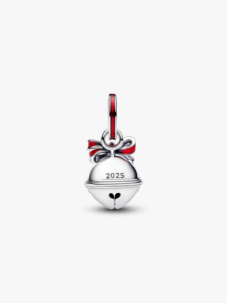 Weihnachtsglocke Charm-Anhänger Sterling-Silber