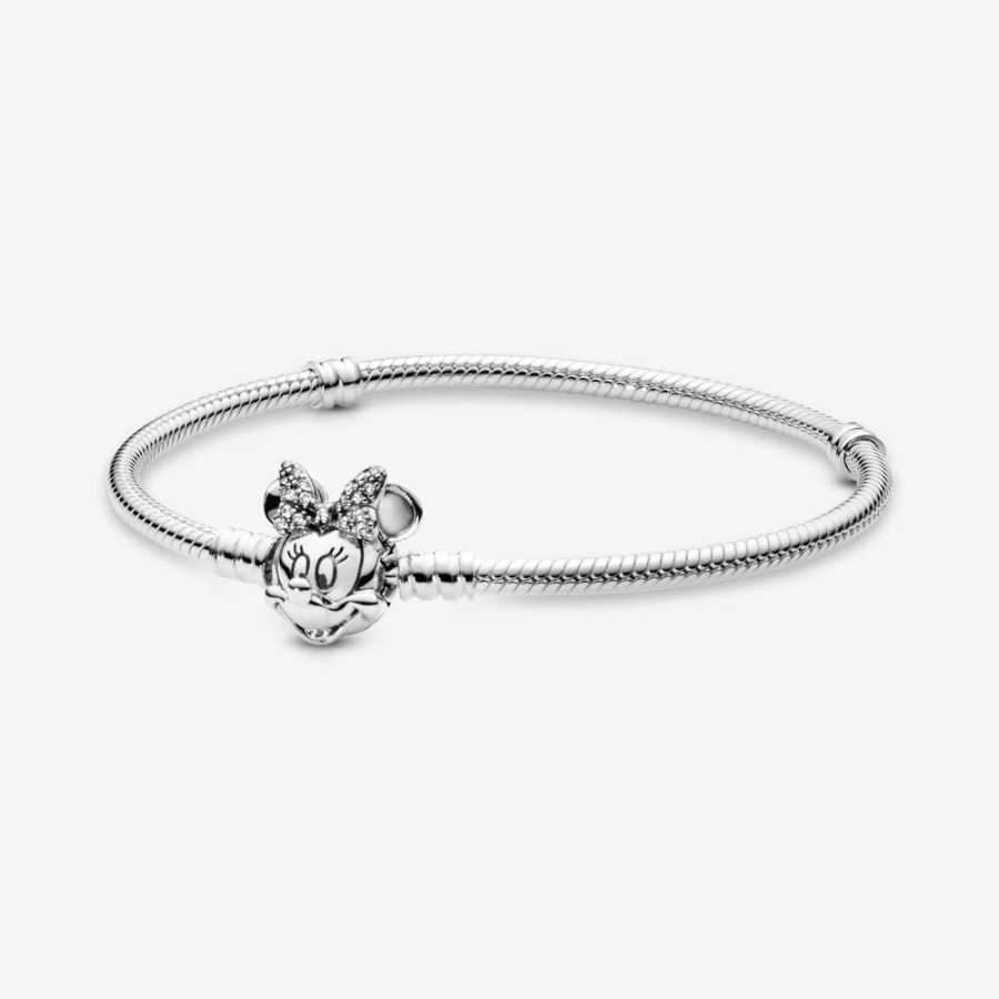 Armband Pavé Minnie Maus-Kugelverschluss