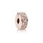 Rose  Charm Clip Pavé-Glanz Eleganz