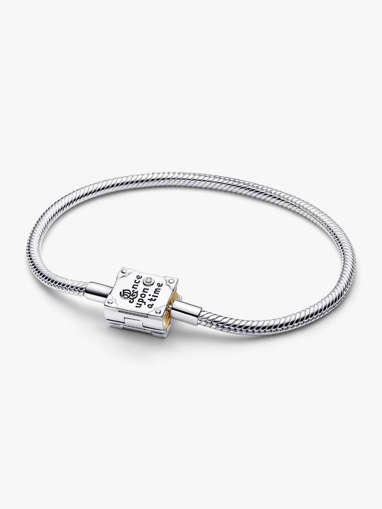 Prinzessinnen Geschichtenbuch Schlangen-Gliederarmband mit im Labor gezüchtetem Diamanten