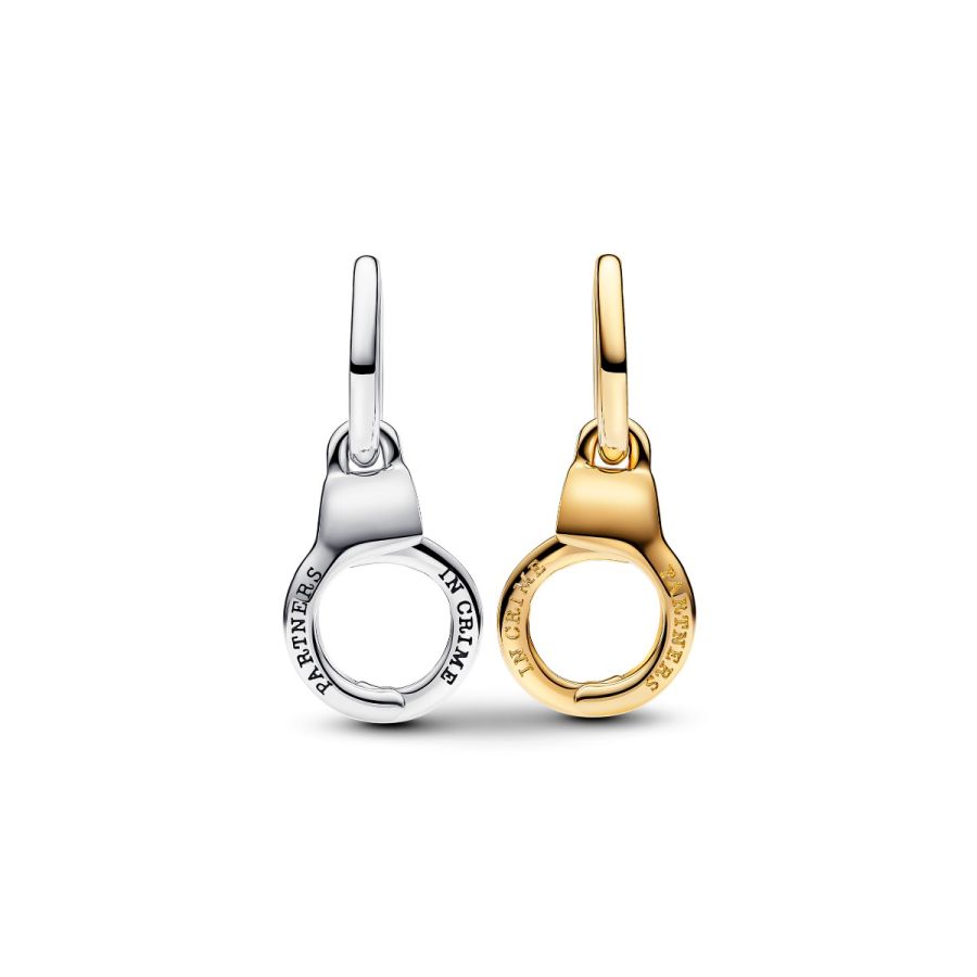 Charm-Anhänger Aufklappbarer & Teilbare Handschellen Zweitbild