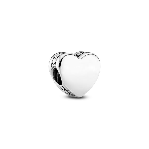 Charm Herz Gravur Sterling-Silber