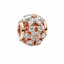 Charm Funkelndes Herbarium Cluster Rund 14k Rosé Vergoldet