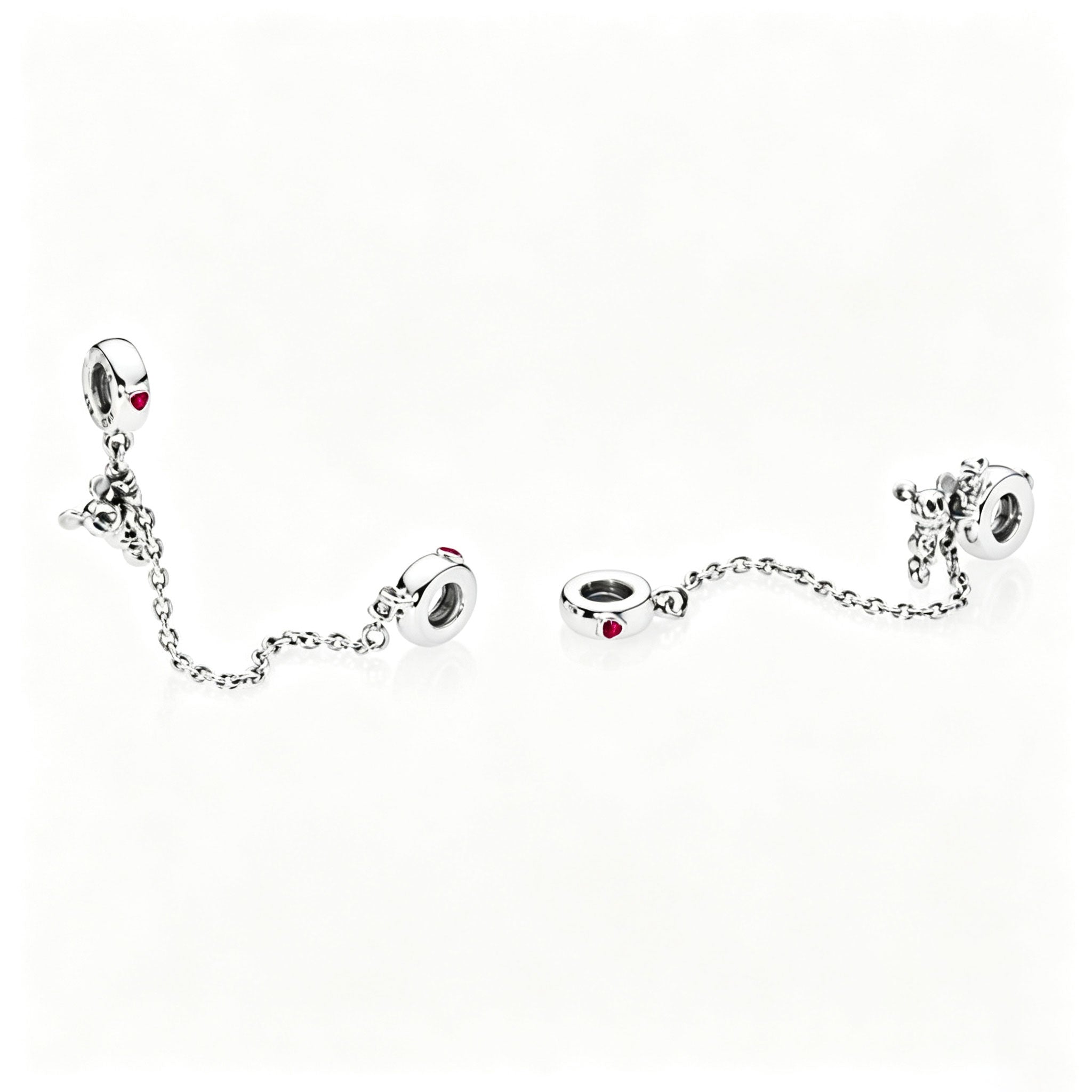 797173CZR Komfortkette Climbing Mickey Silber 5 cm