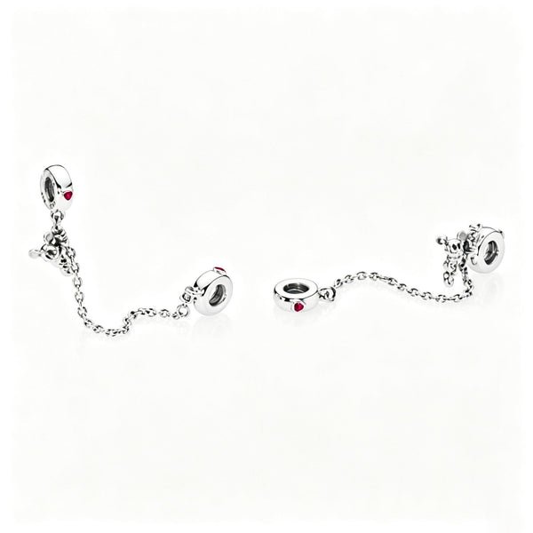 797173CZR Komfortkette Climbing Mickey Silber 5 cm