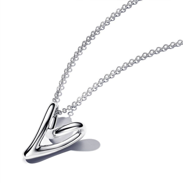 Essence Kette mit Anhänger Herz Silber 393272C00