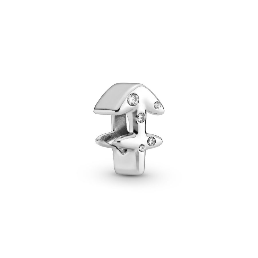 Charm Funkelndes Schütze Sterling-Silber Hauptbild