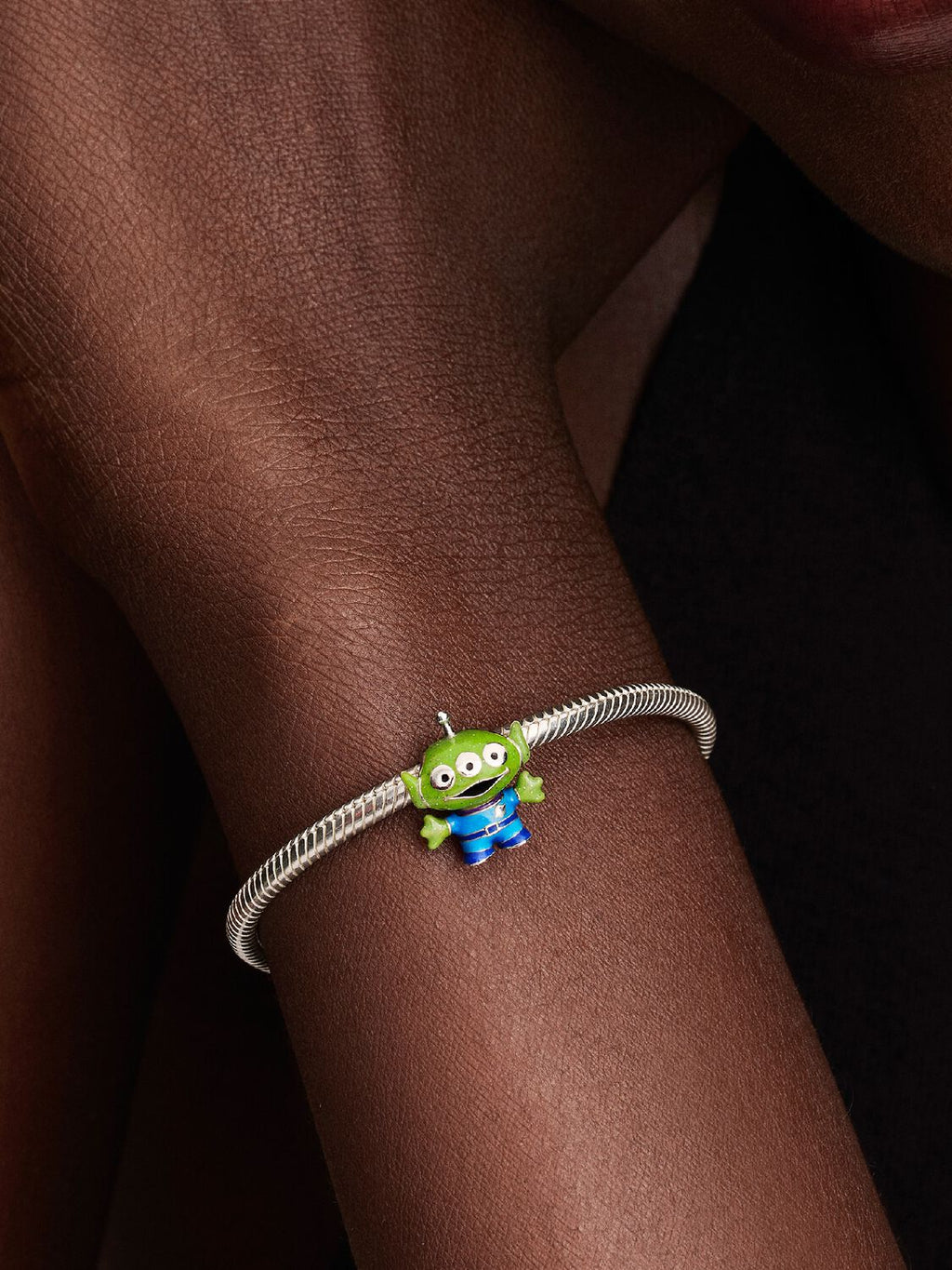 Pixar Toy Story Alien Charm Sterling-Silber