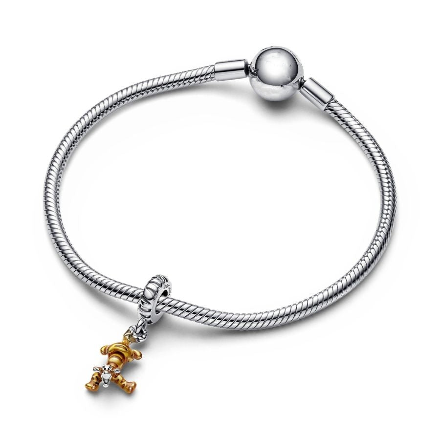 Charm-Anhänger Winnie Puuh Tigger Sterling-Silber