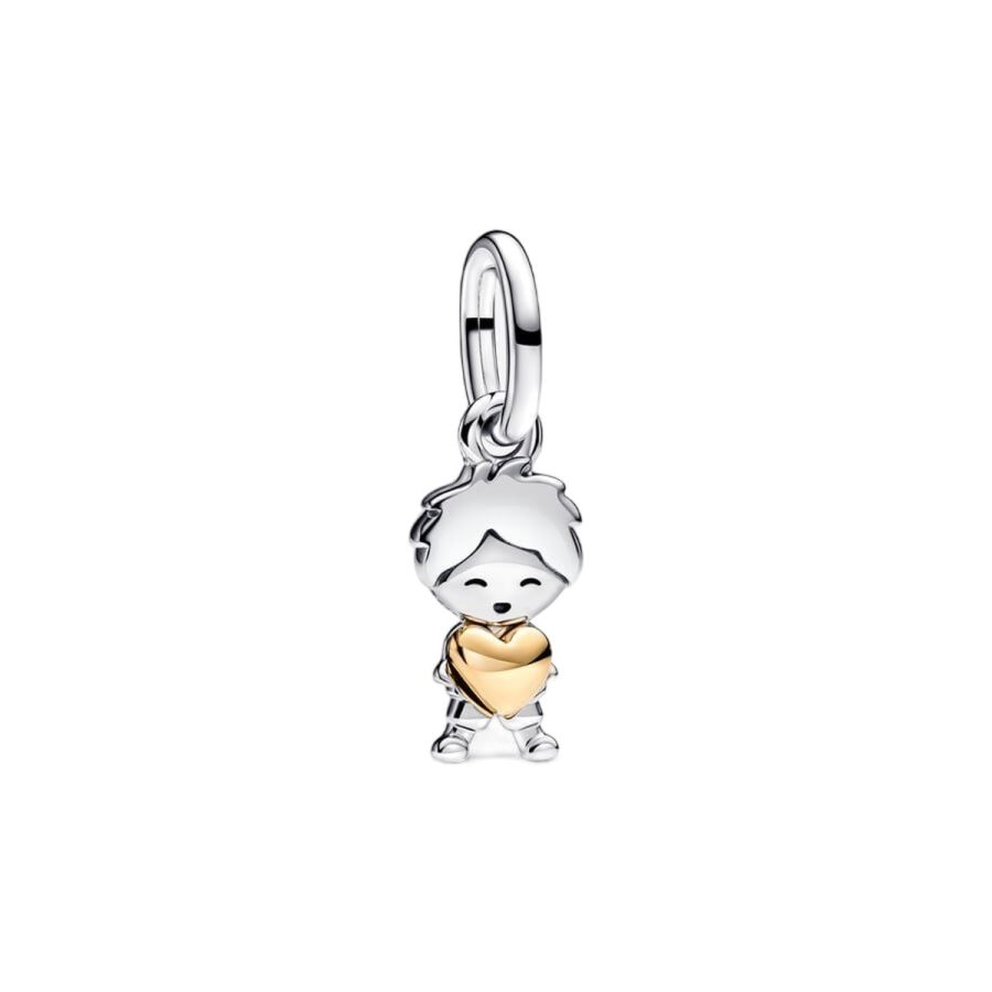 Charm-Anhänger Happy Boy Sterling-Silber