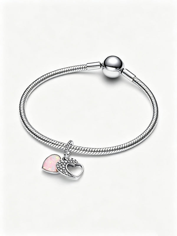 Beautiful Mother Doppelter Charm-Anhänger Sterling-Silber