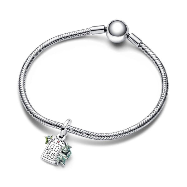 Charm-Anhänger Pixar Die Monster AG Tür Sterling-Silber