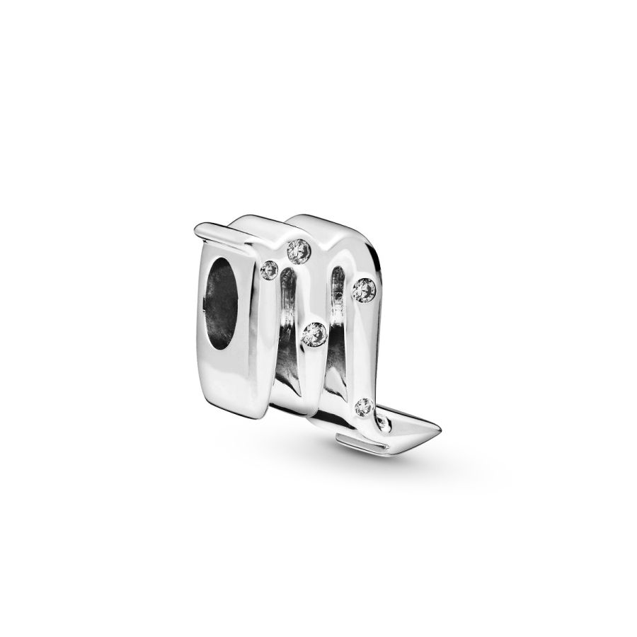 Charm Funkelnder Skorpion Sterling-Silber Hauptbild