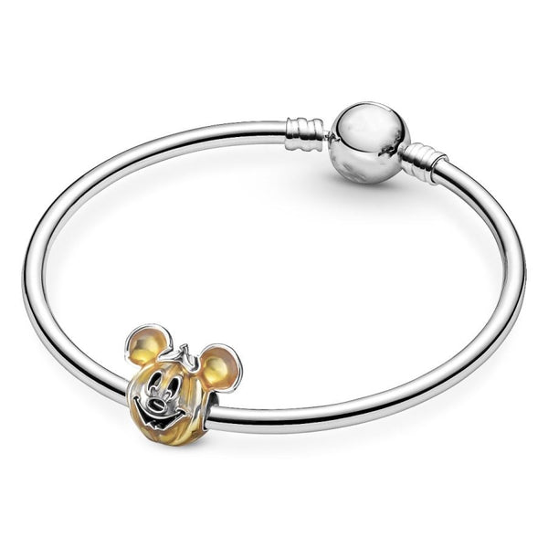 Charm Micky Maus Kürbis Sterling-Silber