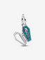 Aufklappbarer Glow-in-the-Dark Sarg Charm Sterling-Silber