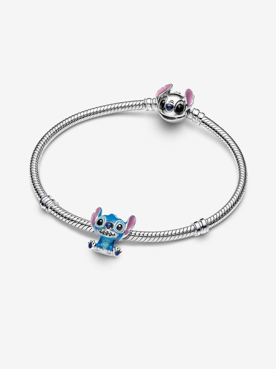 Stitch Charm Sterling-Silber