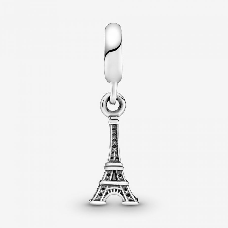 Charm-Anhänger Eifelturm Paris Sterling-Silber