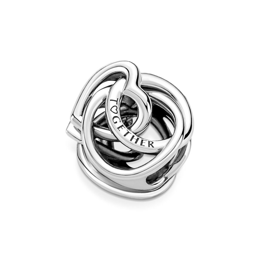 Charm Familie Für Immer Verschlungenes Herz Sterling-Silber