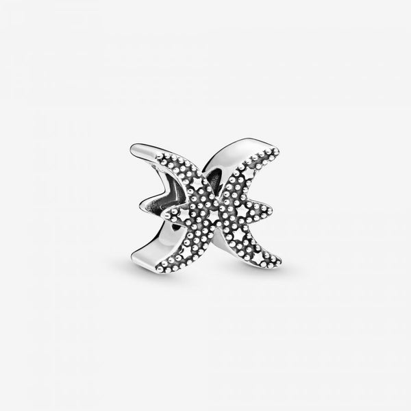 Charms Funkelnde Fische Sterling-Silber