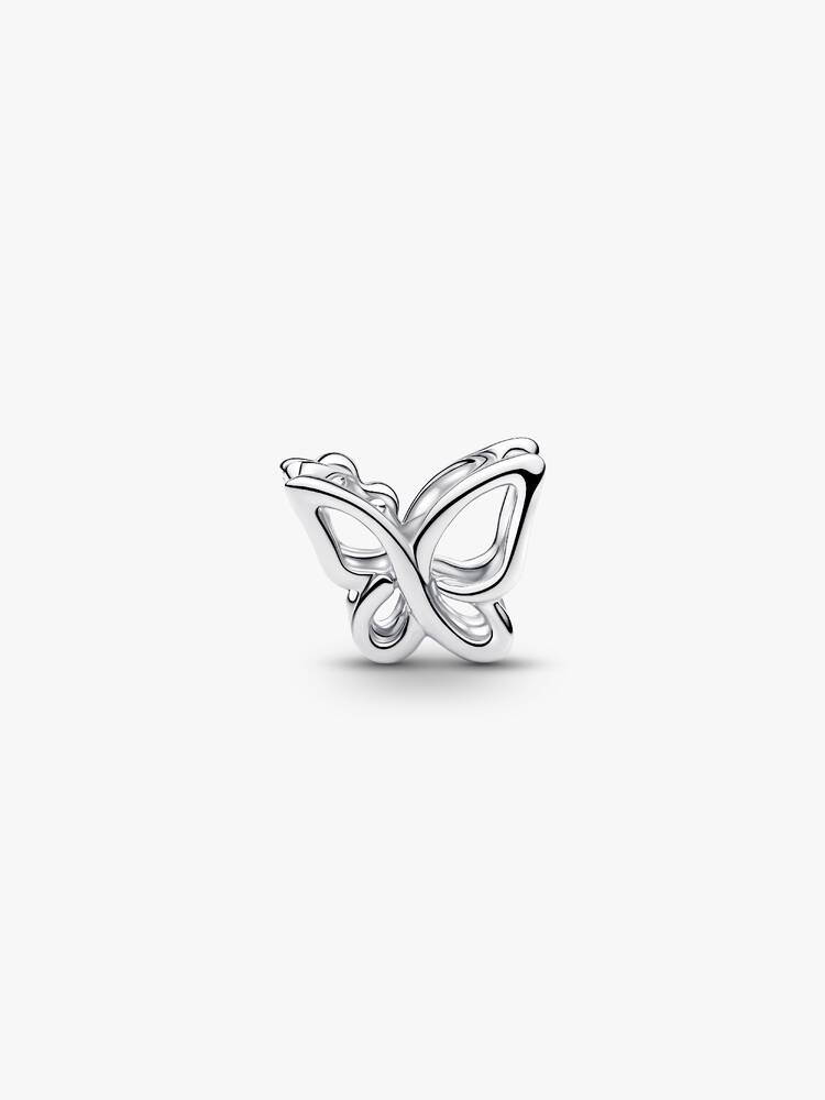 Schmetterling Offen gearbeitetes Charm