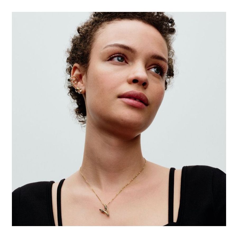 Essence Kette mit Anhänger Herz Vergoldet 363272C00