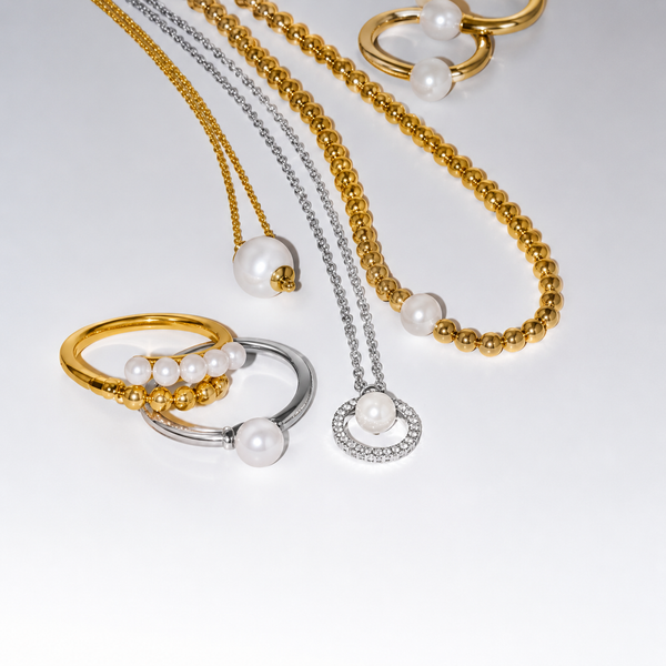 Clip-Charm Pavé Zirkonia 14k Vergoldet