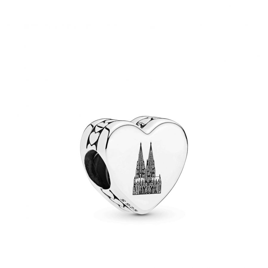 Charm Cologne  Kölner Dom Sterling-Silber Hauptbild