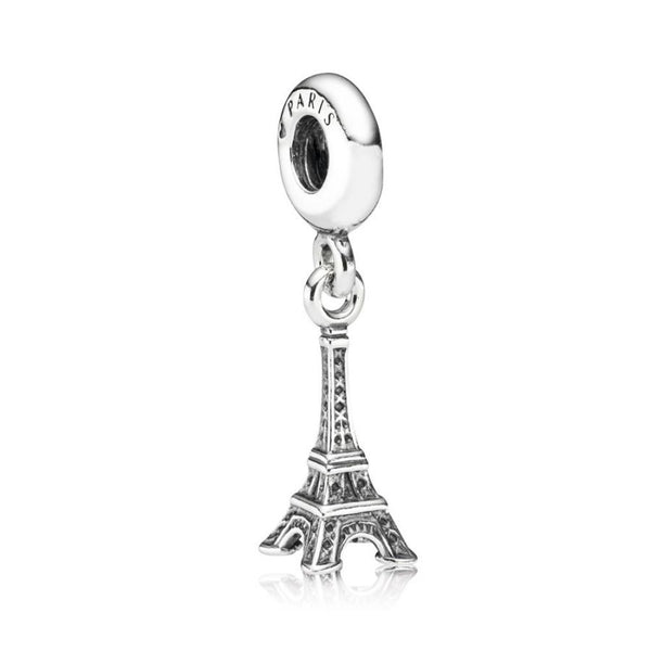 Charm-Anhänger Eifelturm Paris Sterling-Silber