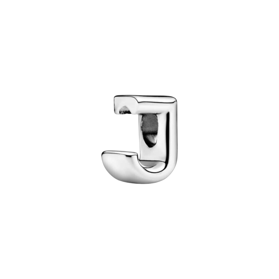 Charm Buchstabe Letter J Silber Hauptbild