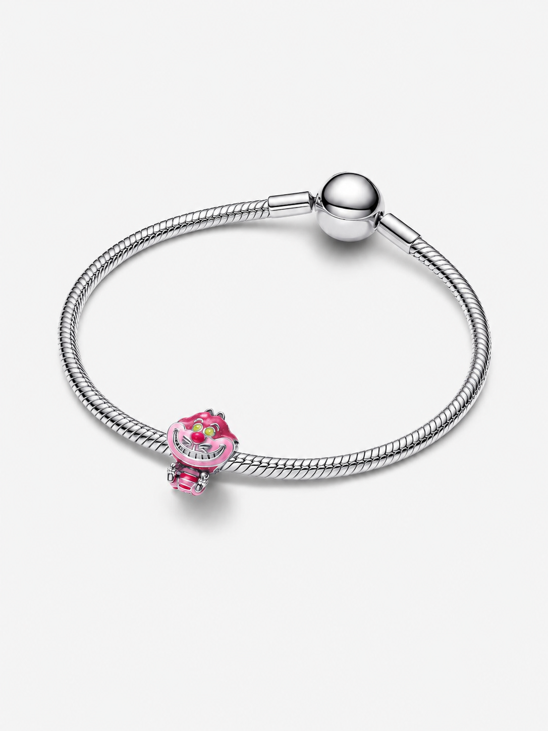 Alice in Wonderland Cheshire Cat Charm Sterling silver