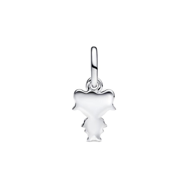 Charm-Anhänger Happy Girl Sterling Silber