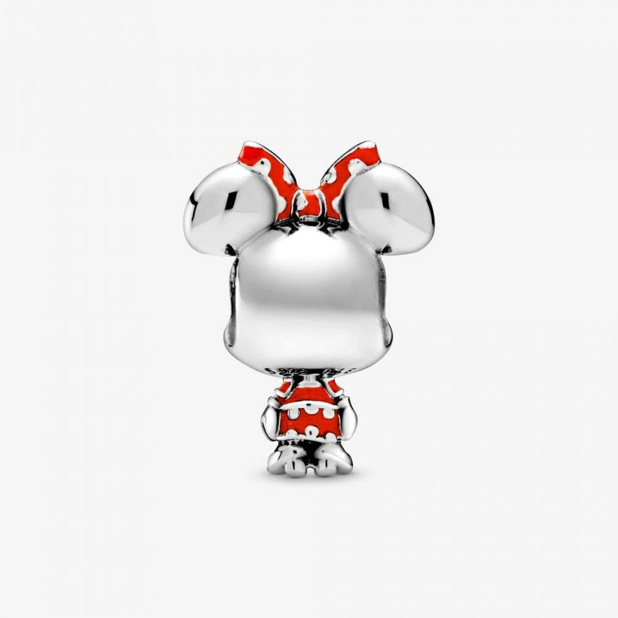Charm Minnie Maus Gepunktetes Kleid und Schleife