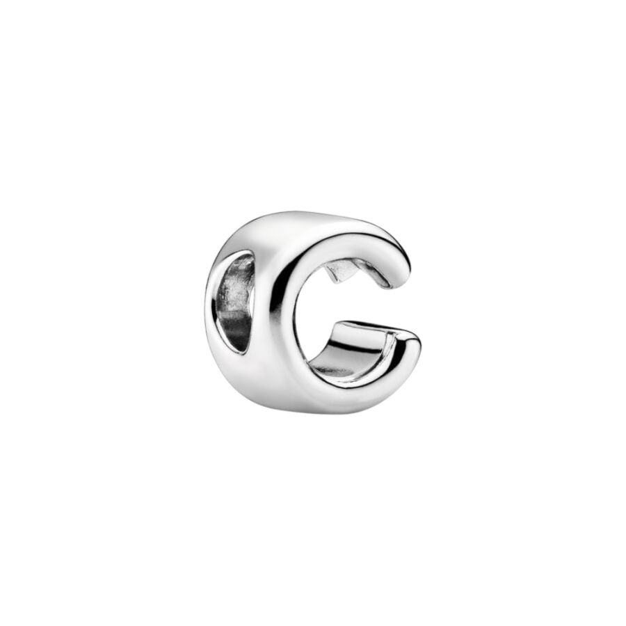 Charm Buchstabe Letter C Silber