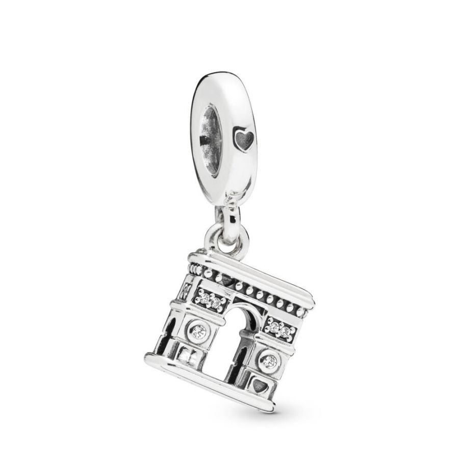 Charm-Anhänger Arc de Triomphe Paris Sterling-Silber Hauptbild