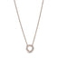Rose 387436C01 Halskette mit Anhänger Logo Pavé-Kreis 45 cm