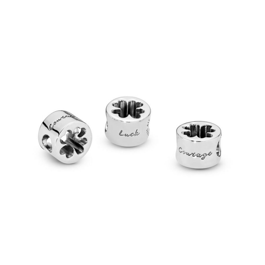 Charm Clover Cut Out Sterling-Silber Zweitbild