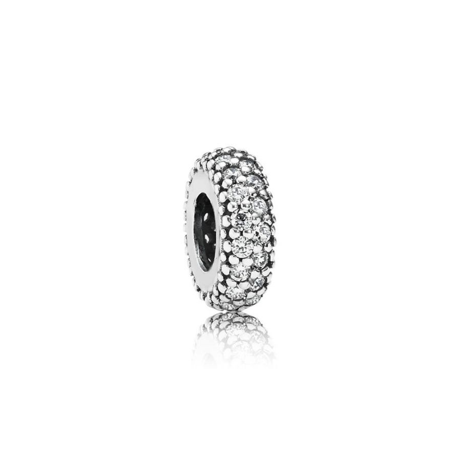 Charm Zwischenelement Pavé Inspiration Funkelnd Sterling-Silber