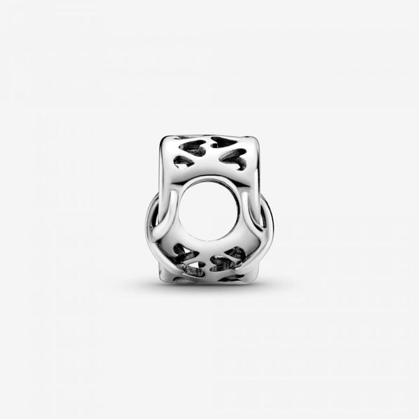 Charm Unendlichkeits-Herz Love You Mum Silber