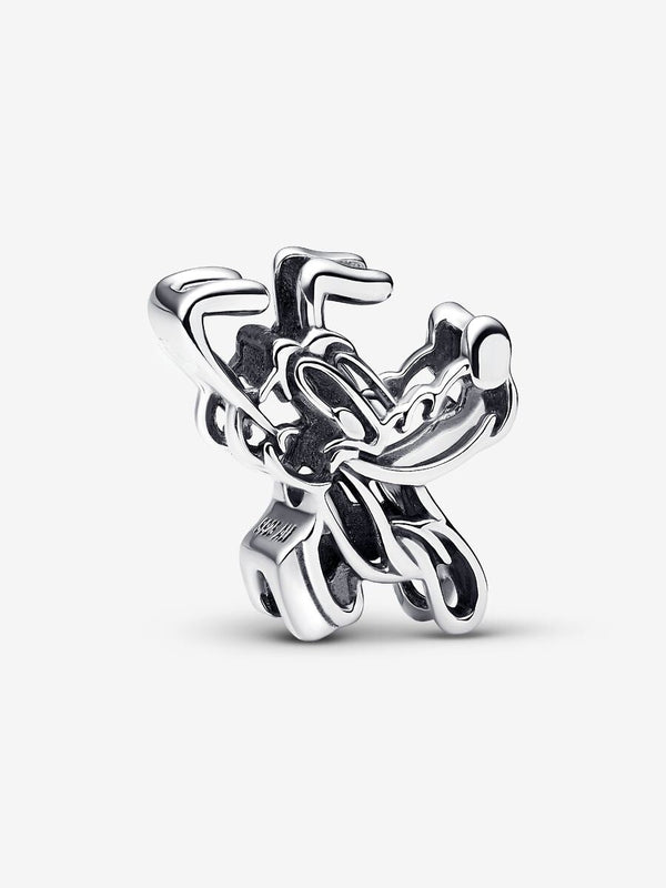 Pluto Offen gearbeiteter Charm Sterling-Silber